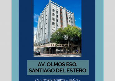 Departamentos de UNO y DOS DORMITORIOS en B° Centro