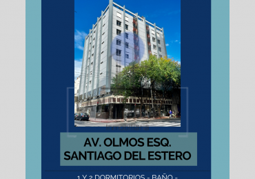Departamentos de UNO y DOS DORMITORIOS en B° Centro